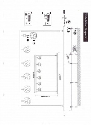 Светильник на штанге Imperiumloft RH Boule De Cristal Linear 40,1222 в Коротчаево - korotchaevo.ok-mebel.com | фото 11