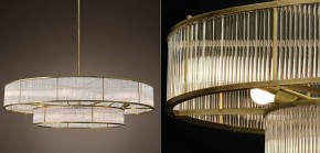 Светильник на штанге Imperiumloft RH Marais Round Chandelier 40,2668 в Коротчаево - korotchaevo.ok-mebel.com | фото 2