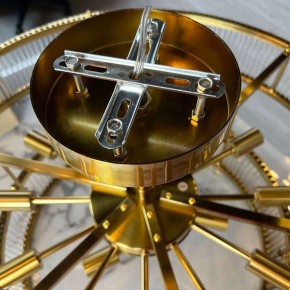 Светильник на штанге Imperiumloft RH Marais Round Chandelier 40,2668 в Коротчаево - korotchaevo.ok-mebel.com | фото 10