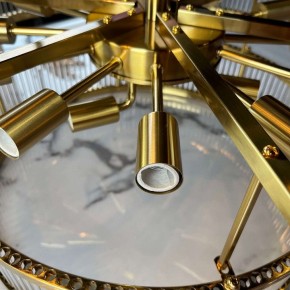 Светильник на штанге Imperiumloft RH Marais Round Chandelier 40,2668 в Коротчаево - korotchaevo.ok-mebel.com | фото 12