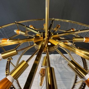 Светильник на штанге Imperiumloft RH Marais Round Chandelier 40,2668 в Коротчаево - korotchaevo.ok-mebel.com | фото 6