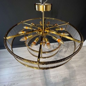 Светильник на штанге Imperiumloft RH Marais Round Chandelier 40,2668 в Коротчаево - korotchaevo.ok-mebel.com | фото 8