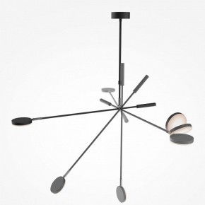 Светильник на штанге Maytoni Fad MOD070CL-L8B3K в Коротчаево - korotchaevo.ok-mebel.com | фото 2