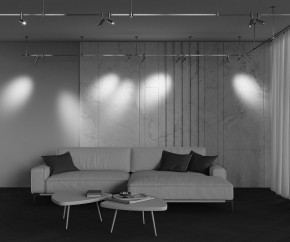 Светильник на штанге Maytoni Focus Led TR144-1-12W4K-W-BS в Коротчаево - korotchaevo.ok-mebel.com | фото 5