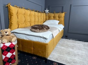 СВЕТЛАНА 3 Кровать угловая (Горчичный) в Коротчаево - korotchaevo.ok-mebel.com | фото 4