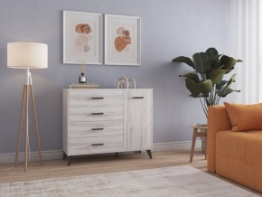 СВЕТЛАНА LOFT Комод-тумба (сосна белая loft) в Коротчаево - korotchaevo.ok-mebel.com | фото 3