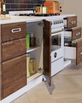 ТЕХНО-2 Кухонный гарнитур 2,0 в Коротчаево - korotchaevo.ok-mebel.com | фото 5