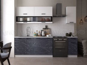 ТЕХНО Кухонный гарнитур 2,0 м Компоновка №2 в Коротчаево - korotchaevo.ok-mebel.com | фото 1