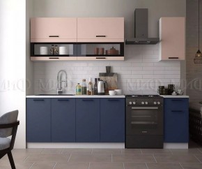 ТЕХНО Кухонный гарнитур 2,0 м Компоновка №2 в Коротчаево - korotchaevo.ok-mebel.com | фото 3