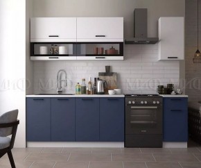 ТЕХНО Кухонный гарнитур 2,0 м Компоновка №2 в Коротчаево - korotchaevo.ok-mebel.com | фото 5