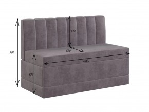 ТОМЕНТО Кухонный диван прямой (велюр 1 кат) в Коротчаево - korotchaevo.ok-mebel.com | фото 2