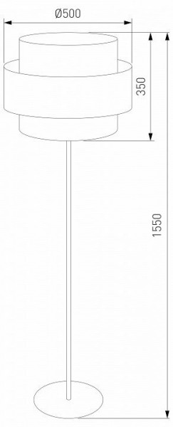 Торшер TK Lighting Calisto 5405 Calisto в Коротчаево - korotchaevo.ok-mebel.com | фото 2