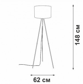 Торшер Vitaluce V2880 V2880-1/1P в Коротчаево - korotchaevo.ok-mebel.com | фото 4
