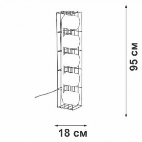 Торшер Vitaluce V3019 V3019-1/5P в Коротчаево - korotchaevo.ok-mebel.com | фото 4