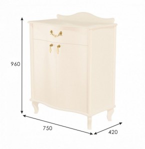 Тумба Джульетта Л в Коротчаево - korotchaevo.ok-mebel.com | фото 3