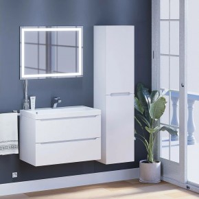 Тумба под раковину Uperwood Tanos 80 см, подвесная, белая матовая в Коротчаево - korotchaevo.ok-mebel.com | фото 11