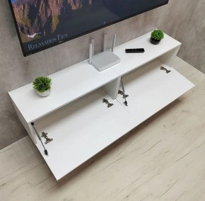 Тумба подвесная под ТВ LINES MTV1-MA 750 Белый глянец (Белый-M 10.1.1) в Коротчаево - korotchaevo.ok-mebel.com | фото 11