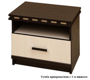 Тумба прикроватная с 1-м ящиком Ольга-13 в Коротчаево - korotchaevo.ok-mebel.com | фото