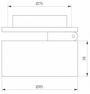 Встраиваемый светильник Arlight POT 045780 в Коротчаево - korotchaevo.ok-mebel.com | фото 3