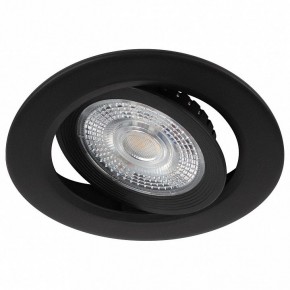 Встраиваемый светильник Эра  KL LED 25A-5 3K BK в Коротчаево - korotchaevo.ok-mebel.com | фото