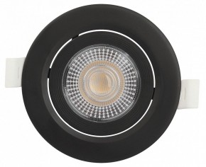 Встраиваемый светильник Эра  KL LED 25A-5 3K BK в Коротчаево - korotchaevo.ok-mebel.com | фото 3