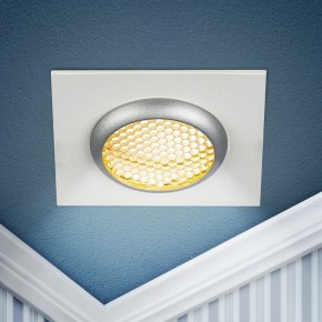 Встраиваемый светильник Эра  KL110 WH/SL в Коротчаево - korotchaevo.ok-mebel.com | фото 5