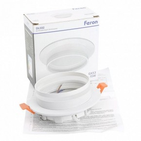 Встраиваемый светильник Feron DL502 51089 в Коротчаево - korotchaevo.ok-mebel.com | фото 9