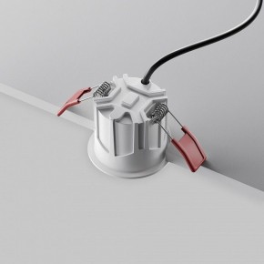 Встраиваемый светильник Maytoni Alfa LED DL043-01-10W2.7K-RD-W в Коротчаево - korotchaevo.ok-mebel.com | фото 7