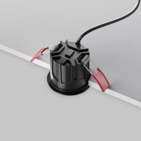 Встраиваемый светильник Maytoni Alfa LED DL043-01-10W3K-RD-B-1 в Коротчаево - korotchaevo.ok-mebel.com | фото 6