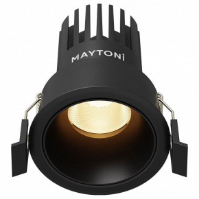 Встраиваемый светильник Maytoni Dip DL115-10W-2.7K-B в Коротчаево - korotchaevo.ok-mebel.com | фото