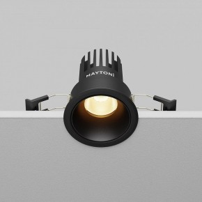 Встраиваемый светильник Maytoni Dip DL115-10W-2.7K-B в Коротчаево - korotchaevo.ok-mebel.com | фото 5