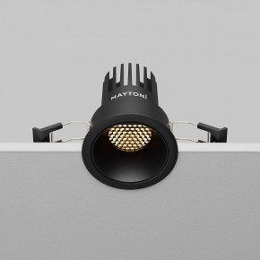 Встраиваемый светильник Maytoni Dip DL115-10W-2.7K-B в Коротчаево - korotchaevo.ok-mebel.com | фото 7