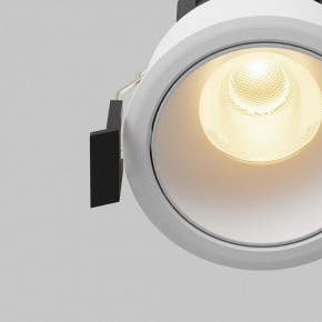 Встраиваемый светильник Maytoni Dip DL115-10W-2.7K-W в Коротчаево - korotchaevo.ok-mebel.com | фото 11