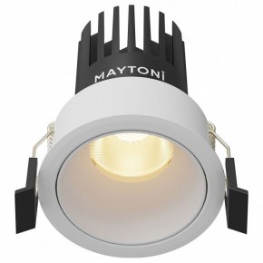 Встраиваемый светильник Maytoni Dip DL115-10W-2.7K-W в Коротчаево - korotchaevo.ok-mebel.com | фото 2