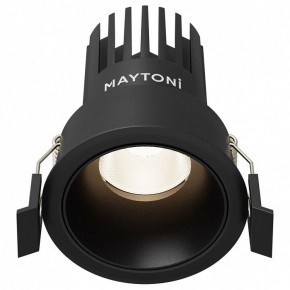 Встраиваемый светильник Maytoni Dip DL115-10W-4K-B в Коротчаево - korotchaevo.ok-mebel.com | фото