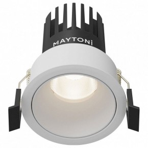 Встраиваемый светильник Maytoni Dip DL115-10W-4K-W в Коротчаево - korotchaevo.ok-mebel.com | фото