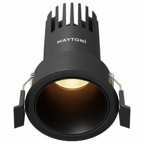 Встраиваемый светильник Maytoni Dip DL116-10W-2.7K-B в Коротчаево - korotchaevo.ok-mebel.com | фото 2