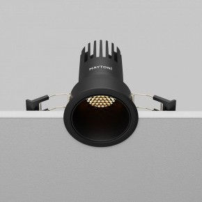 Встраиваемый светильник Maytoni Dip DL116-10W-2.7K-B в Коротчаево - korotchaevo.ok-mebel.com | фото 7