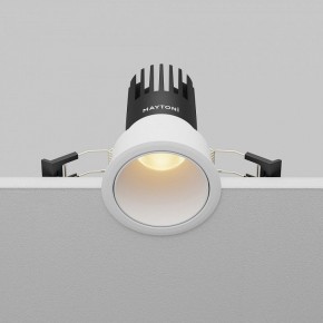 Встраиваемый светильник Maytoni Dip DL116-10W-2.7K-W в Коротчаево - korotchaevo.ok-mebel.com | фото 5