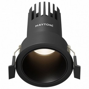 Встраиваемый светильник Maytoni Dip DL116-10W-4K-B в Коротчаево - korotchaevo.ok-mebel.com | фото