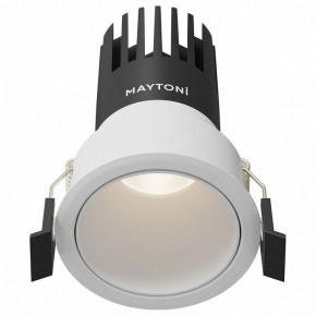 Встраиваемый светильник Maytoni Dip DL116-10W-4K-W в Коротчаево - korotchaevo.ok-mebel.com | фото
