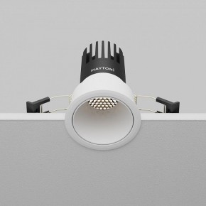 Встраиваемый светильник Maytoni Dip DL116-10W-4K-W в Коротчаево - korotchaevo.ok-mebel.com | фото 7
