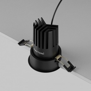 Встраиваемый светильник Maytoni Dip DL117-15W-2.7K-B в Коротчаево - korotchaevo.ok-mebel.com | фото 11