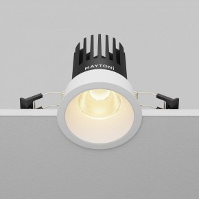 Встраиваемый светильник Maytoni Dip DL117-15W-2.7K-W в Коротчаево - korotchaevo.ok-mebel.com | фото 4