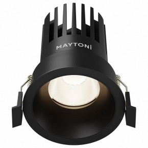 Встраиваемый светильник Maytoni Dip DL117-15W-4K-B в Коротчаево - korotchaevo.ok-mebel.com | фото