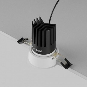 Встраиваемый светильник Maytoni Dip DL117-15W-4K-W в Коротчаево - korotchaevo.ok-mebel.com | фото 6