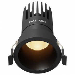 Встраиваемый светильник Maytoni Dip DL118-15W-2.7K-B в Коротчаево - korotchaevo.ok-mebel.com | фото