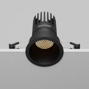 Встраиваемый светильник Maytoni Dip DL118-15W-2.7K-B в Коротчаево - korotchaevo.ok-mebel.com | фото 6
