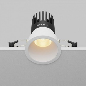 Встраиваемый светильник Maytoni Dip DL118-15W-2.7K-W в Коротчаево - korotchaevo.ok-mebel.com | фото 5
