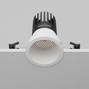 Встраиваемый светильник Maytoni Dip DL118-15W-4K-W в Коротчаево - korotchaevo.ok-mebel.com | фото 7